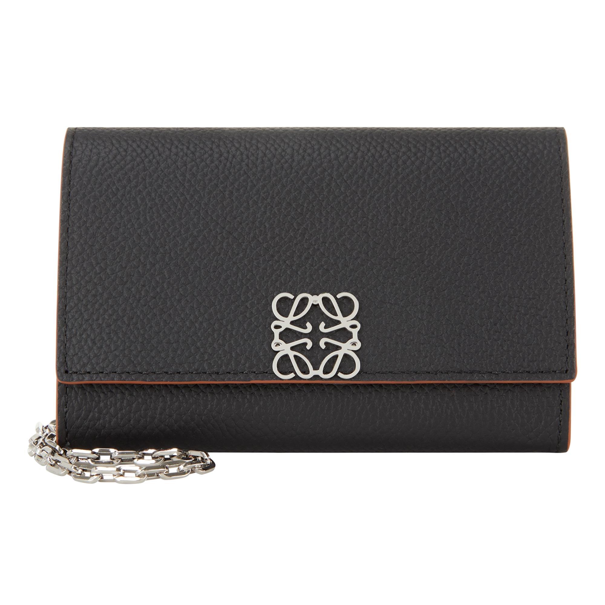 Anagram Leather Wallet-on-Chain
